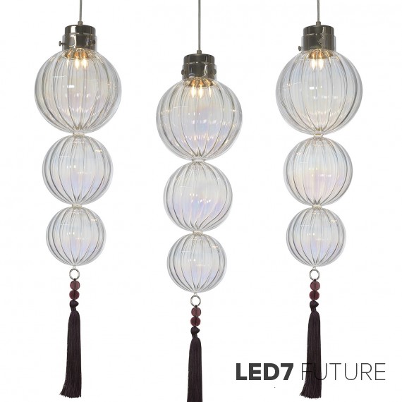 Heathfield Lighting - Medina Linear 3 Chandelier